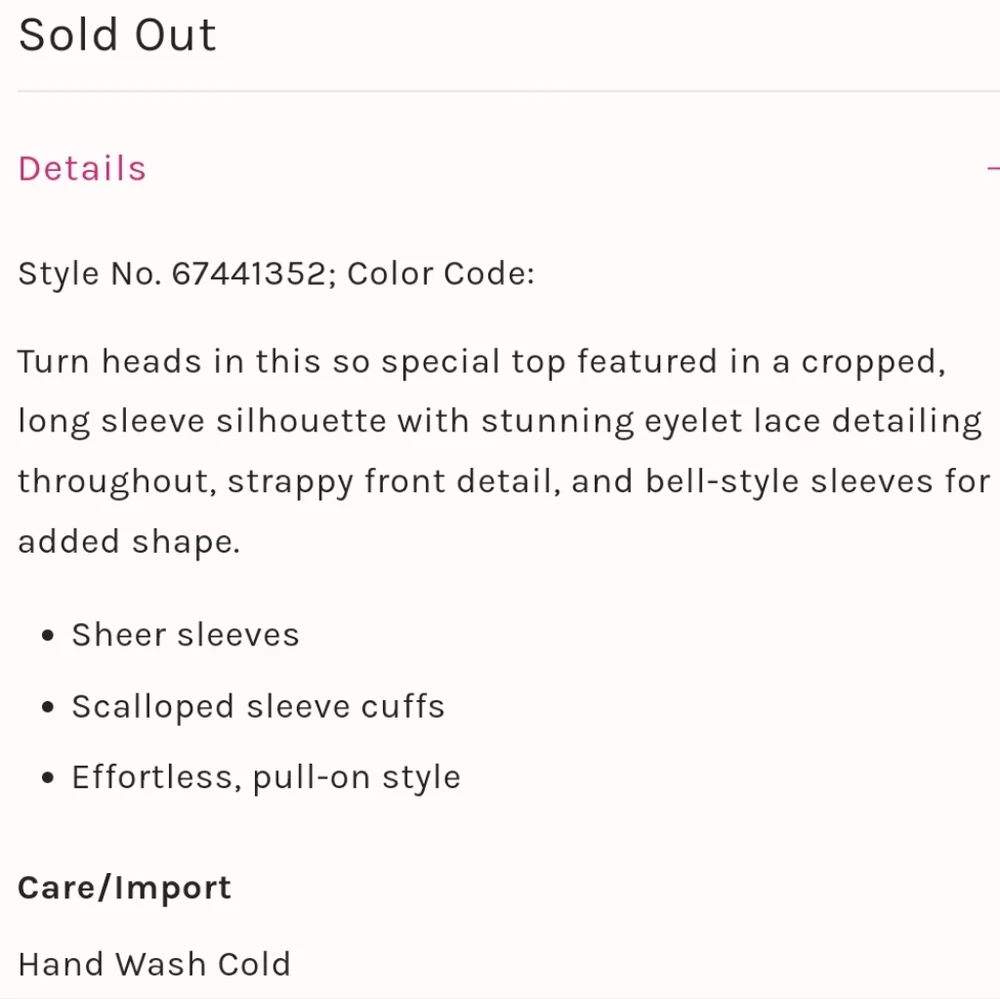 Free People Eyelet Crop Top